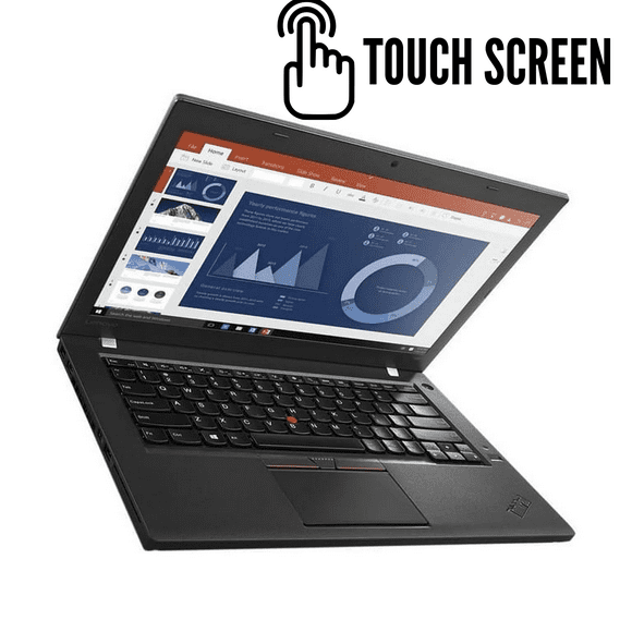 Lenovo ThinkPad T460 Laptop - 14" HD Touch Screen, Intel Core i5, 8GB RAM, 256 GB SSD, Windows 10 Pro - Refurbished Good
