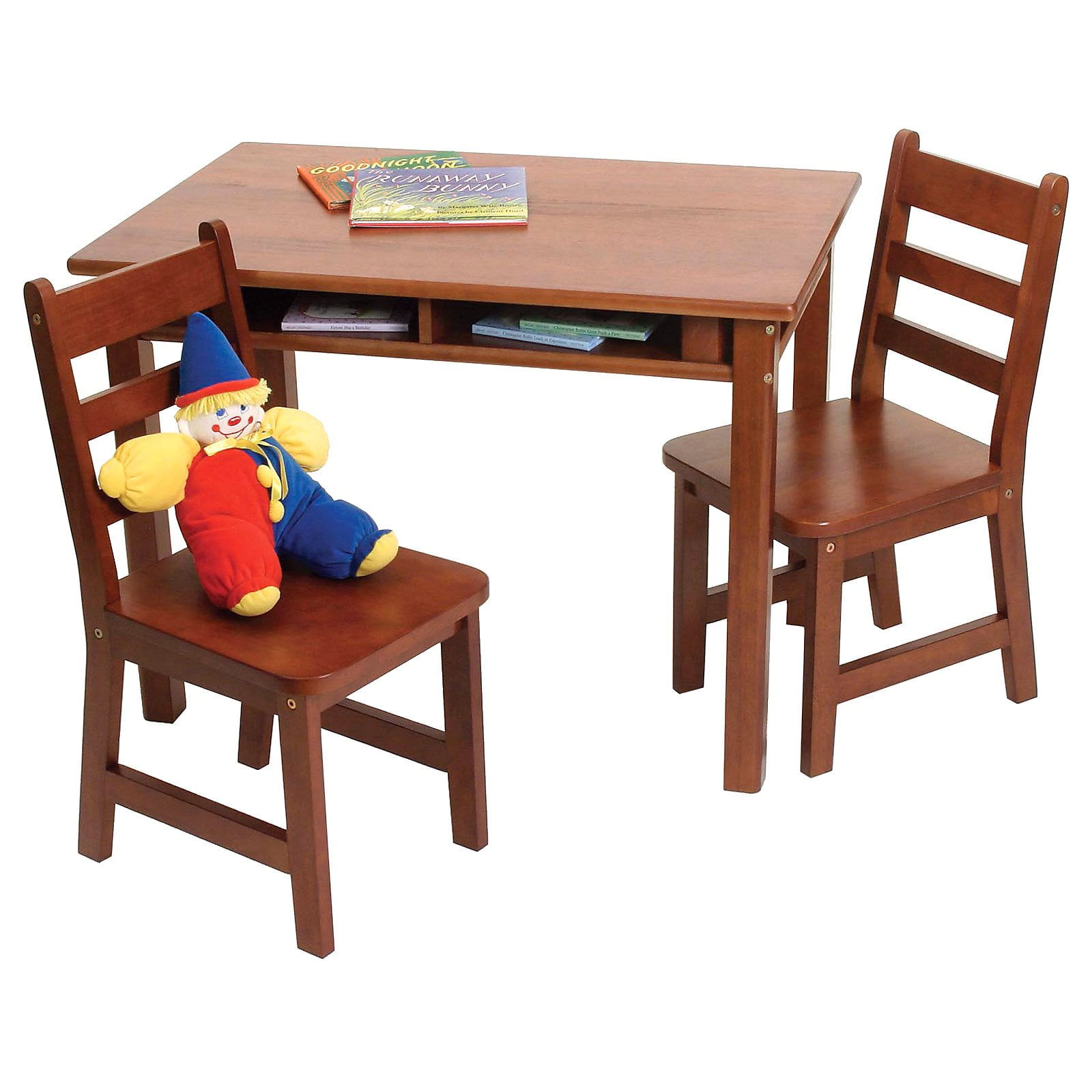Lipper Childrens Rectangular Table and Chair Set