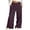 pants 174#Wine, variant on WAYUTE Jeans for Girls High Waist Wide Leg Stretchy Drawstring Waistband Loose Denim Pants with Pockets Summer Outfits
