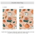 thumbnail image 4 of Yayeee Garden Flag 28" x 40" Double Sided Outdoor Yard Lawn Holiday Decorations, Pink Fall Coffee, 4 of 6