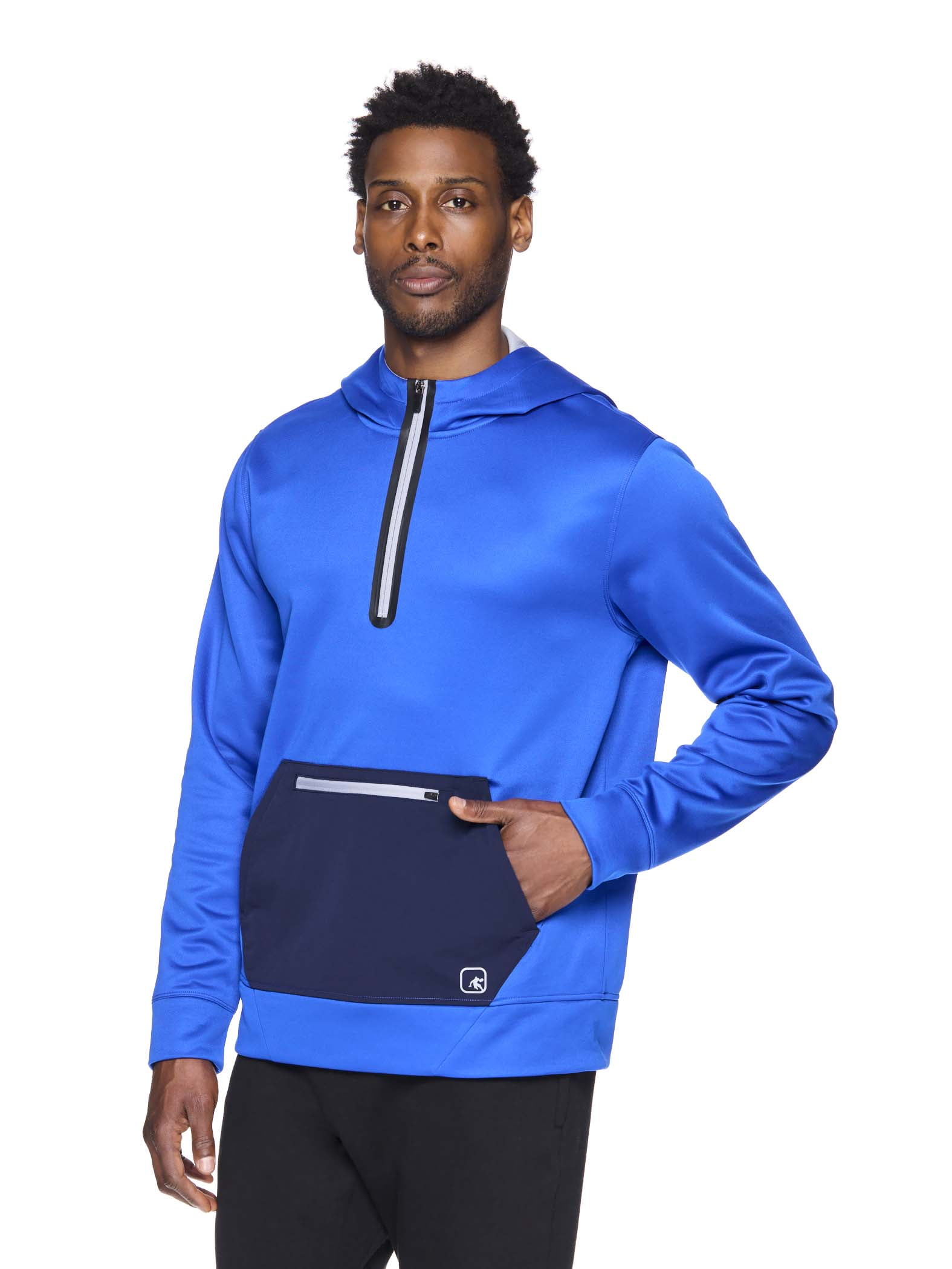 And1 Mens and Big Mens Breakaway Half Zip Hoodie, up to Size 5XL