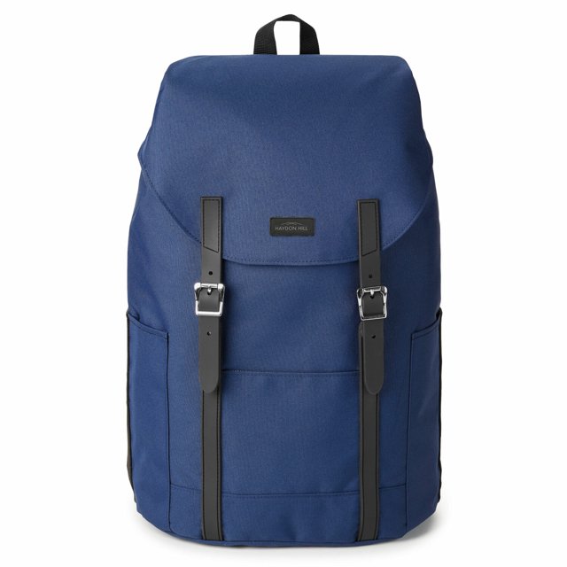 Haydon Hill Eco Friendly Backpack Made with 16 Recycled Water Bottles, Laptop Compartment