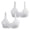 A, variant on Jelly Bras For Women Womens Bcdef Cup Lace Bra Plus Size Breathable Soft Everyday Casual Wear 80D-105F