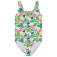 thumbnail image 2 of BTween Girls Multi Pack One Piece Swimwear Unique Colors and Patterns, Sizes 4-16 for Kids and Toddlers, 2 of 8
