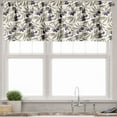 thumbnail image 3 of Ambesonne Olive Valance & Curtain, Botanical with Leaves, 55"x45", Quartz Taupe, 3 of 7
