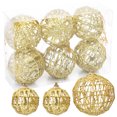 thumbnail image 2 of Bolas de Navidad de 5 a 8 cm, adornos para árbol de Navidad, bolas de lentejuelas doradas, colgantes para árbol de Navidad, decoración para fiestas en el hogar, regalos de Año Nuevo, 2 of 5