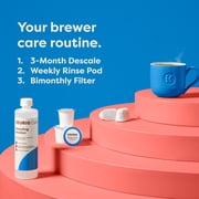 Keurig 3 month Brewer Maintenance Kit, with Rinse Pods, Descale Solution, and Filter Cartridges
