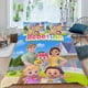 thumbnail image 2 of Bebe Finn Conjunto de sábanas temático, trío de piezas, cómodo y amigable con la piel, diseño único, regalo de decoración para el hogar para familiares, amigos y fans,140cm *210cm, 2 of 6