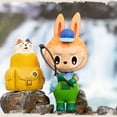 thumbnail image 2 of Labubu The Monsters Camping Travel Series Caja ciega Juguetes Figura de acción de anime Caixa Caja misteriosa Muñecas Regalo para niñas, 2 of 5
