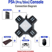 Keyboard Mouse Adapter Gamepad Controller Gaming Converter for N-Switch/Xbox One 360 Series/ PS4/ PS3