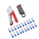thumbnail image 5 of Engarzadora De Compresión, Alicates Pelacables Para Cable Coaxial RG6 RG59 Con Conectores F, Para Cine En Casa, CATV, Sistemas Satélites, 5 of 7