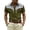 A-Army Green343, variant on Men's Slim‑Fit Embroidered Button Up Shirt Short‑Sleeve Point Collar Western Button Down Ranch T Shirt, Red, Sizes M