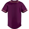 thumbnail image 3 of Men's GameDay Greats  Maroon Bloomsburg Huskies  Lightweight Baseball Jersey, 3 of 3