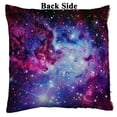thumbnail image 2 of Funda de almohada ABPHQTO Galaxy Space Lentejuelas Reversible 45x45 cm, 2 of 2
