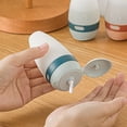 thumbnail image 4 of Kearding Dispensador portátil Botella de corporal Botellas de almacenamiento a prueba de fugas de silicona Contenedor de recargable Almacenamiento y organización del hogar 80ML Azul Kearding HA059255-04, 4 of 6