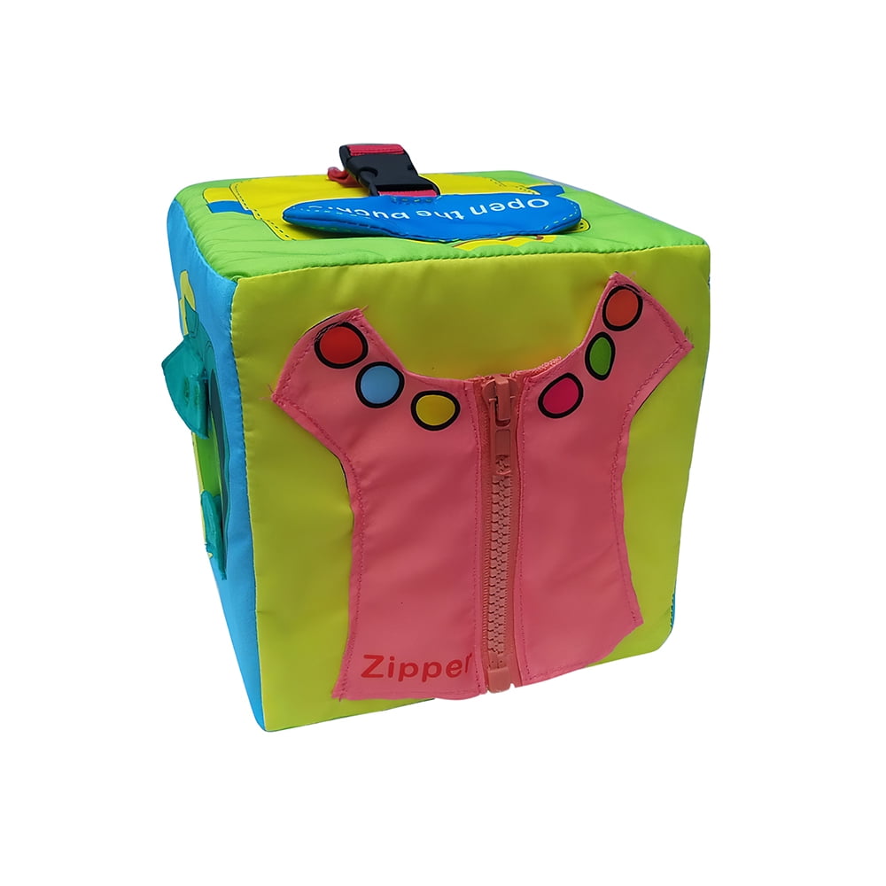 Educational Activity Cube Soft Baby Toys Toy Skill Cube Board Puzzle