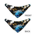 thumbnail image 6 of Kll Football Dog Bandanas,Triangle Reversible Pet Scarf For Small Medium Large And Extra Large Dogs-Small, 6 of 7
