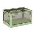 thumbnail image 1 of GFHFHITJ Storage Bins With Lids Five Door Book Storage Box Foldable For Storing Books Student Clothing Plastic Transparent Storage Sorting Box, 1 of 2