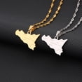 thumbnail image 3 of relayinert Collier Pendentif en Acier Inoxydable Non Toxique et Inodore pour Fêtes et Dîners Officiels Luxe Or, 3 of 6