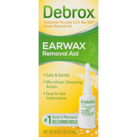 (2 pack) Debrox Earwax Removal Aid (Best Thing To Remove Ear Wax)