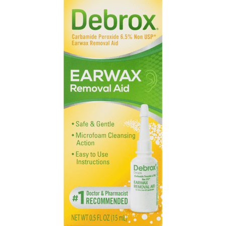 (2 pack) Debrox Earwax Removal Aid (Best Otc Ear Wax Removal)