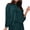 17 Navy, variant on Velvet Tops for Women Long Sleeve Round Neck Pullover Dressy Casual Bell Sleeve Loose Fit Velour Blouses Holiday Party Shirt
