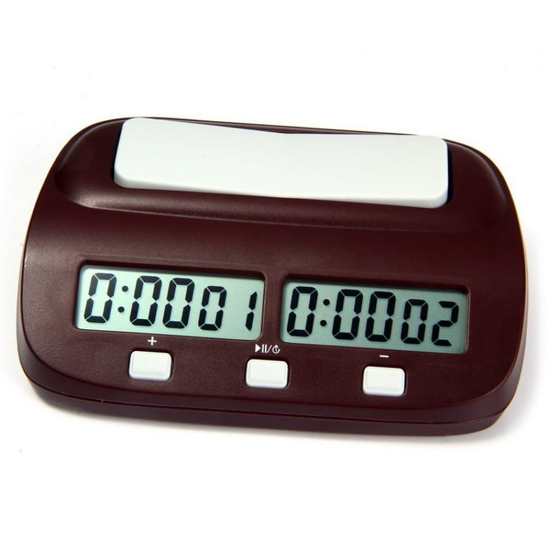 LEAP Digital Professional Chess Clock Count Up Down Timer Sports Electronic  Chess Clock I-GO Competition Board Game Chess Watch