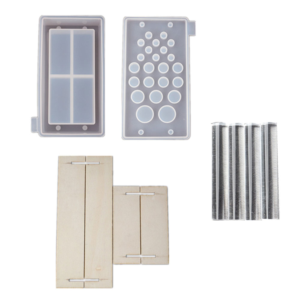 Makeup Brush Holder Organizer Resin Mold Cosmetics Brushes Storage Mold