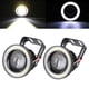 thumbnail image 5 of Lámpara 3in LED Coche Angel Eyes Luz Antiniebla Alto Brillo IP65 Impermeable DC 12V Universal ANGGREK Otros, 5 of 8