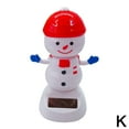 thumbnail image 5 of Solar Powered Dancing Christmas Ornaments Made of ABS for Car Dashboard and Home Decor, 5 of 9