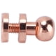 thumbnail image 1 of Juego De 20 Remaches De Latón, Oro Rosa, Accesorios Para Equipaje Con Resistencia A La Abrasión, Resistencia A La Oxidación Y Brillo Duradero Para Bolsos, Zapatos, 1 of 7