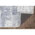 thumbnail image 6 of Linon Motif Printed Faux Rabbit Domo Polyester 3'x5' Accent Rug in Ivory, 6 of 8