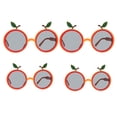 thumbnail image 2 of Gafas de fiesta de 4 piezas anteojos de fiesta hawaianos gafas de fiesta livianas accesorios de fotos, 2 of 6