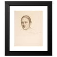 thumbnail image 2 of Pekka Halonen 12x14 Black Modern Framed Museum Art Print Titled - Sohvi Virpela (The Artist's Sister) (1898), 2 of 5
