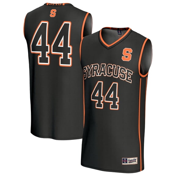 Unisex GameDay Greats  Black #44 Syracuse Orange Lightweight Collegiate Basketball Fashion Jersey
