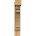 thumbnail image 2 of Ekena Millwork 7 1/2"W x 32"D x 44"H Olympic Block Smooth Bracket w/ Offset Brace, Western Red Cedar, 2 of 25
