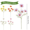 thumbnail image 3 of Fake Daisy Cemetery Decor Verdsylv Plastic Memorial Flower Bouquet, Artificial Daisy for Cemetery Decoration, Hanging Window Box, Home Table Centerpiece, and Memorial Tribute, Sympathy Arrangement, 3 of 9