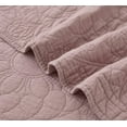 thumbnail image 4 of Chezmoi Collection Octavia 3-Piece Floral Medallion Reversible Cotton Quilt Set, 4 of 8