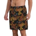 thumbnail image 2 of Kdxio Chicken Rooster Pattern Mens Casual Shorts - Drawstring Summer Beach Sports Shorts for Men, 2 of 9