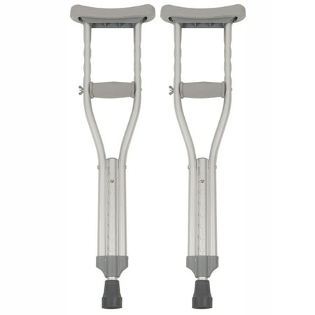 - PCP Push-Button Crutches, Chrome, Child Size