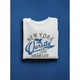 thumbnail image 3 of New York Varsity Vintage Design Sweatshirt Men -Image by Shutterstock, Male 4X-Large, 3 of 4