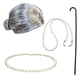 thumbnail image 2 of de disfraz de anciana, peluca de abuela, peluca de , accesorios de vestir para adultos, disfrazarse EstiloE Baoblaze Disfraz de anciana, 2 of 8