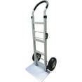 Full Size Aluminum Folding Hand Truck / Dolly Extra Large Nose Plate