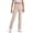 czb# Beige58, variant on CUZIBR Girls School Unifor Trousers Solid Color Breathable Comfortable Cozy Dress Pants High Stretchy With Pockets Yoga Pants Flat Front Comfortable Bootcut Slacks Elegant Clothes,Beige,5-6 Years