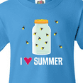 thumbnail image 4 of Inktastic I Love Summer Cute Fireflies Youth T-Shirt, 4 of 5