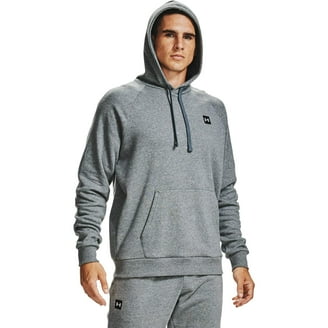 Men's Under Armour Solid Rival Fleece Hoodie Color: Castlerock