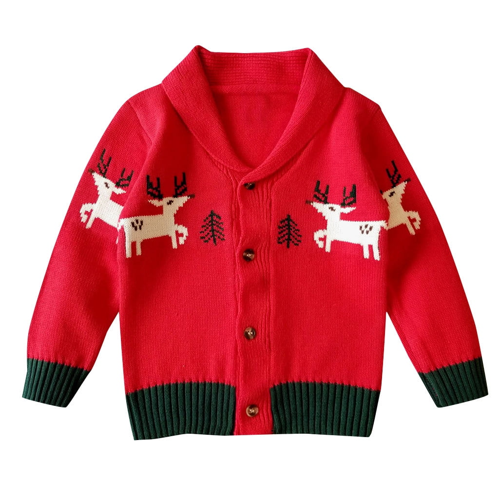baby christmas cardigan