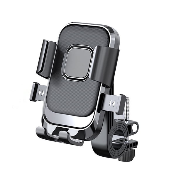 Radetop Bike Phone Mount, Adjustable Handlebar Cell Phone Holder for 4.7-7.2 Inch Smartphones, Secure One-Hand Operation, Fits Bicycle, Motorcycle, Scooter and E-Bike