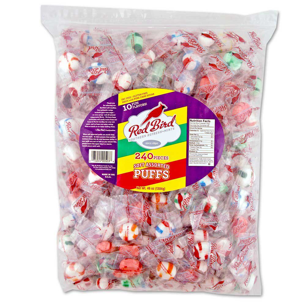 Red Bird Soft Assorted Mint Puffs, 46 oz