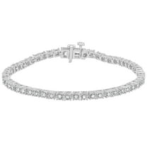 Beyond Brilliance 1/2 Ct Diamond Tennis Bracelet for Women in Sterling Silver (J-K, I3)
